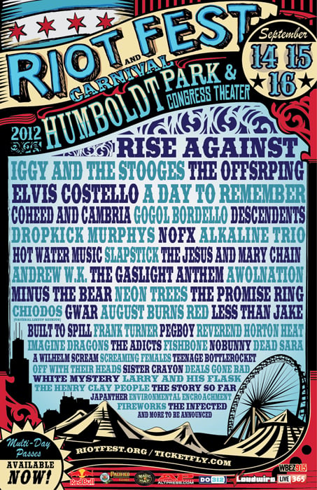 Riot Fest: A History of Lineups