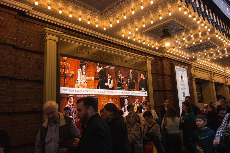 Belasco Theatre Interactive Seating Chart for Maybe Happy Ending