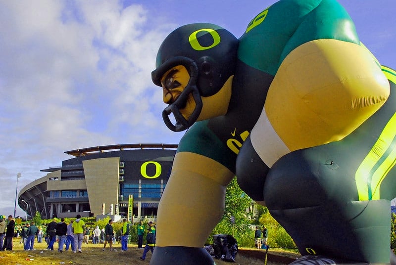 Oregon Ducks Interactive Seating Chart | Autzen Stadium