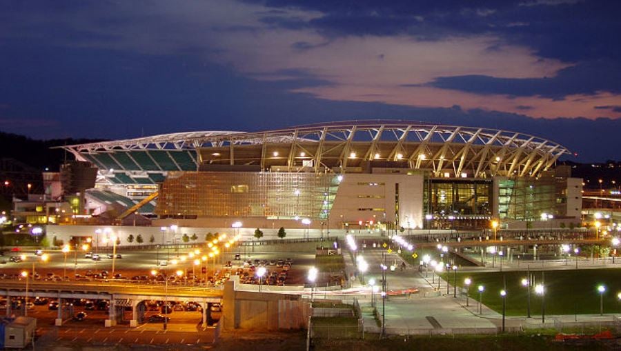 Cincinnati Bengals Interactive Seating Chart with Seat Views