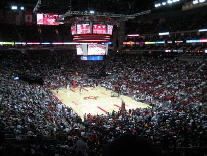 Houston Rockets Interactive Seating Chart with Seat Views