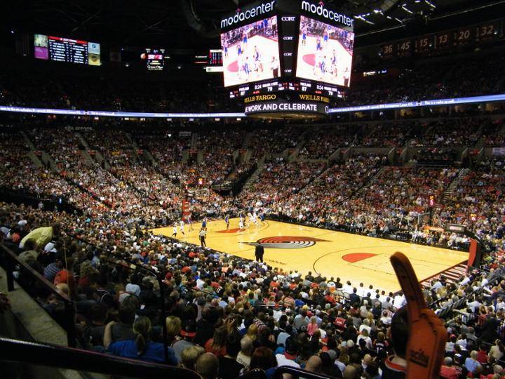 Portland Trail Blazers Interactive Seating Chart with Seat Views