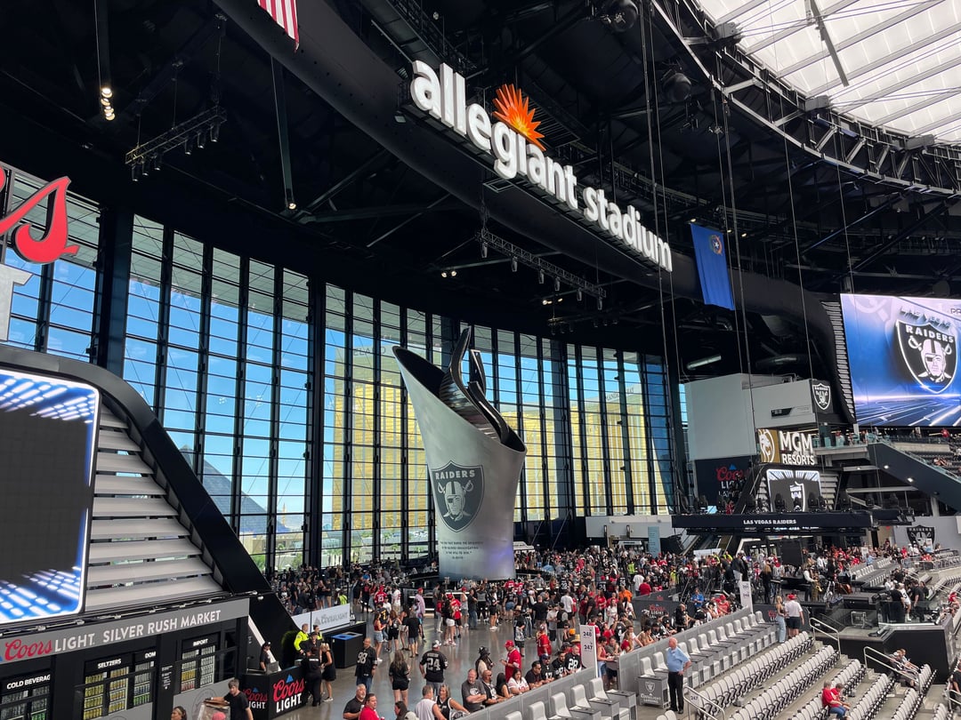 Las Vegas Raiders Interactive Seating Chart with Seat Views