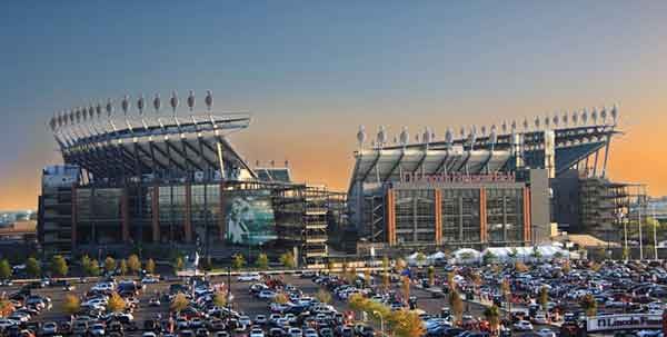 Philadelphia Eagles Interactive Seating Chart with Seat Views