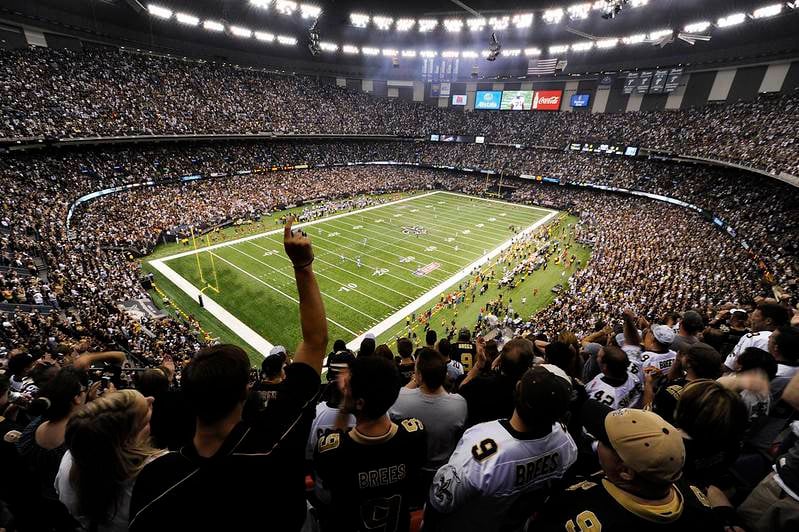 New Orleans Saints Interactive Seating Chart with Seat Views