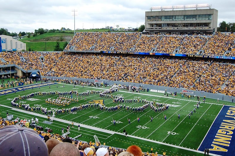 West Virginia Mountaineers Football Interactive Seating Chart