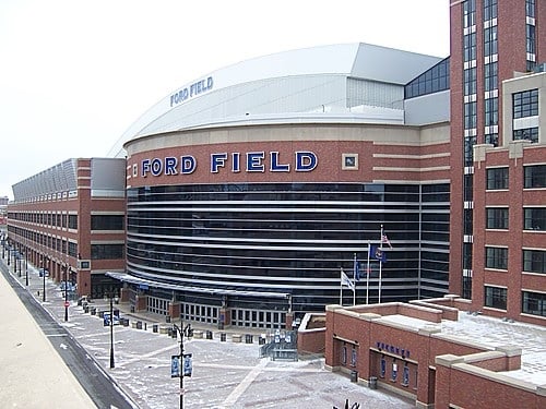 Detroit Lions Interactive Seating Chart with Seat Views