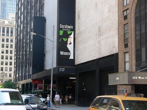 Gershwin Theatre Seating Chart | Wicked Seating Info