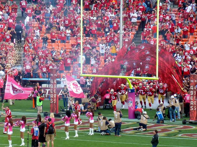 San Francisco 49ers Interactive Seating Chart with Seat Views