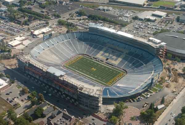 Michigan Wolverines Interactive Seating Chart | Michigan Stadium