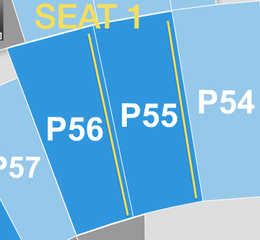 Seat Numbers - 1 is always closer to the adjacent section with a lower section number. Chargers Seating Chart with Seat Numbers