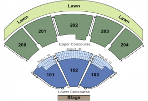 Shoreline Amphitheatre Seating Chart