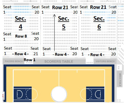 Pacers-Seating-Chart