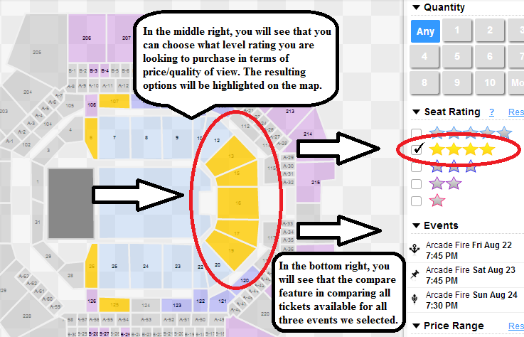 Ticket Compare Feature How-To