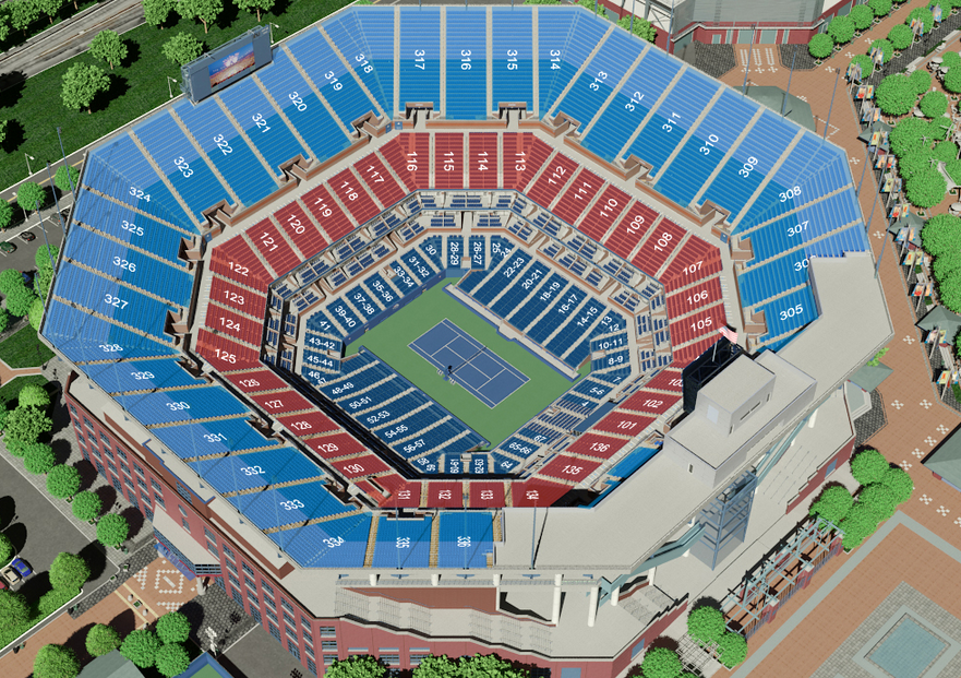 us open virtual venue