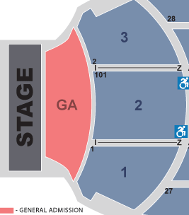 General Admission at Kings Theatre Brooklyn