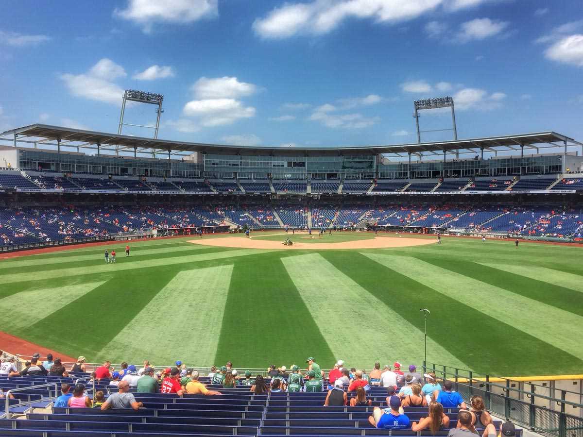 Interactive College World Series Seating Chart