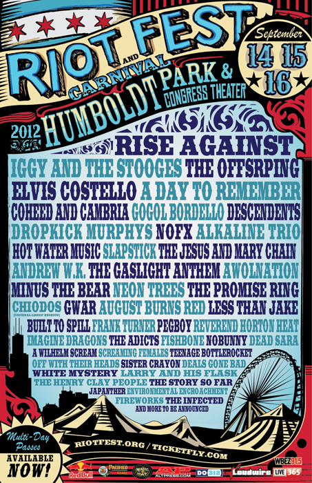 Riot Fest: A History of Lineups