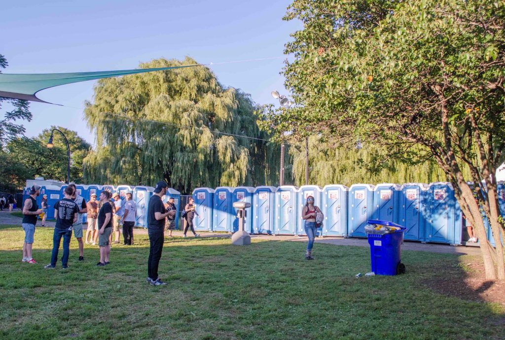 VIP Bathrooms Riot Fest 1