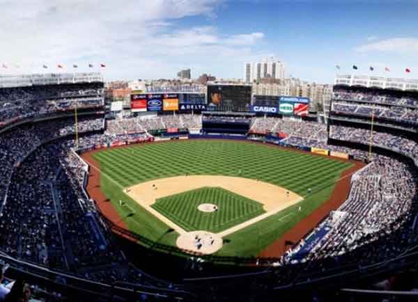 New York Yankees Interactive Seating Chart with Seat Views