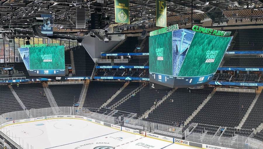 Seattle Kraken Interactive Seating Chart with Seat Views
