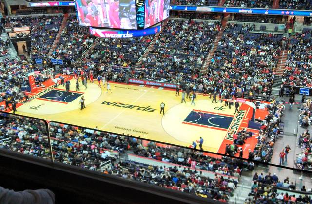Washington Wizards Interactive Seating Chart with Seat Views