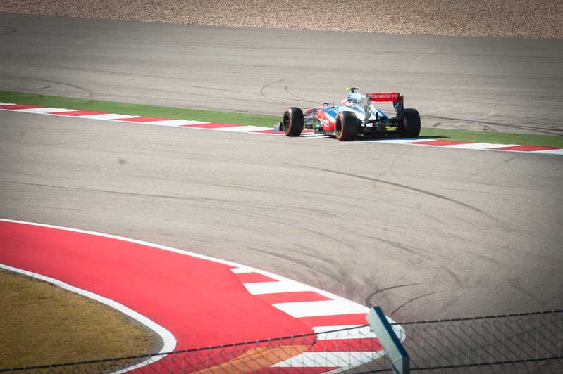 Formula 1 US Grand Prix Interactive Seating Chart