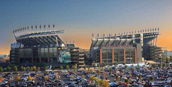 Philadelphia Eagles Interactive Seating Chart with Seat Views