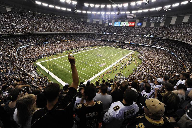 New Orleans Saints Interactive Seating Chart with Seat Views