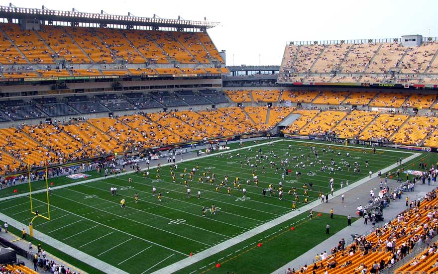 Pittsburgh Steelers Interactive Seating Chart