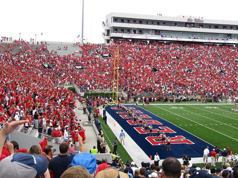 Ole Miss Football Interactive Seating Chart