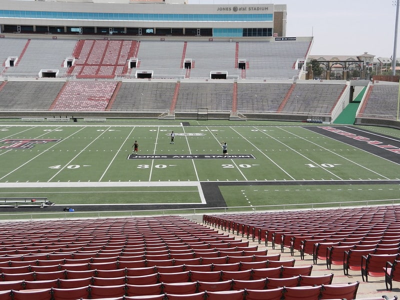 Texas Tech Red Raiders Football Interactive Seating Chart