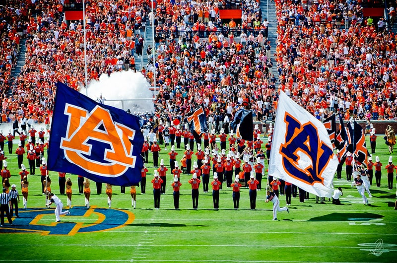 Auburn Tigers Football Interactive Seating Chart