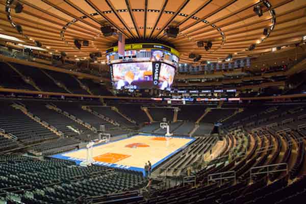 New York Knicks and Rangers Interactive Seating Chart with Seat Views