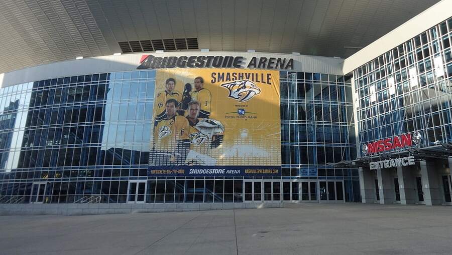 Nashville Predators Interactive Seating Chart with Seat Views